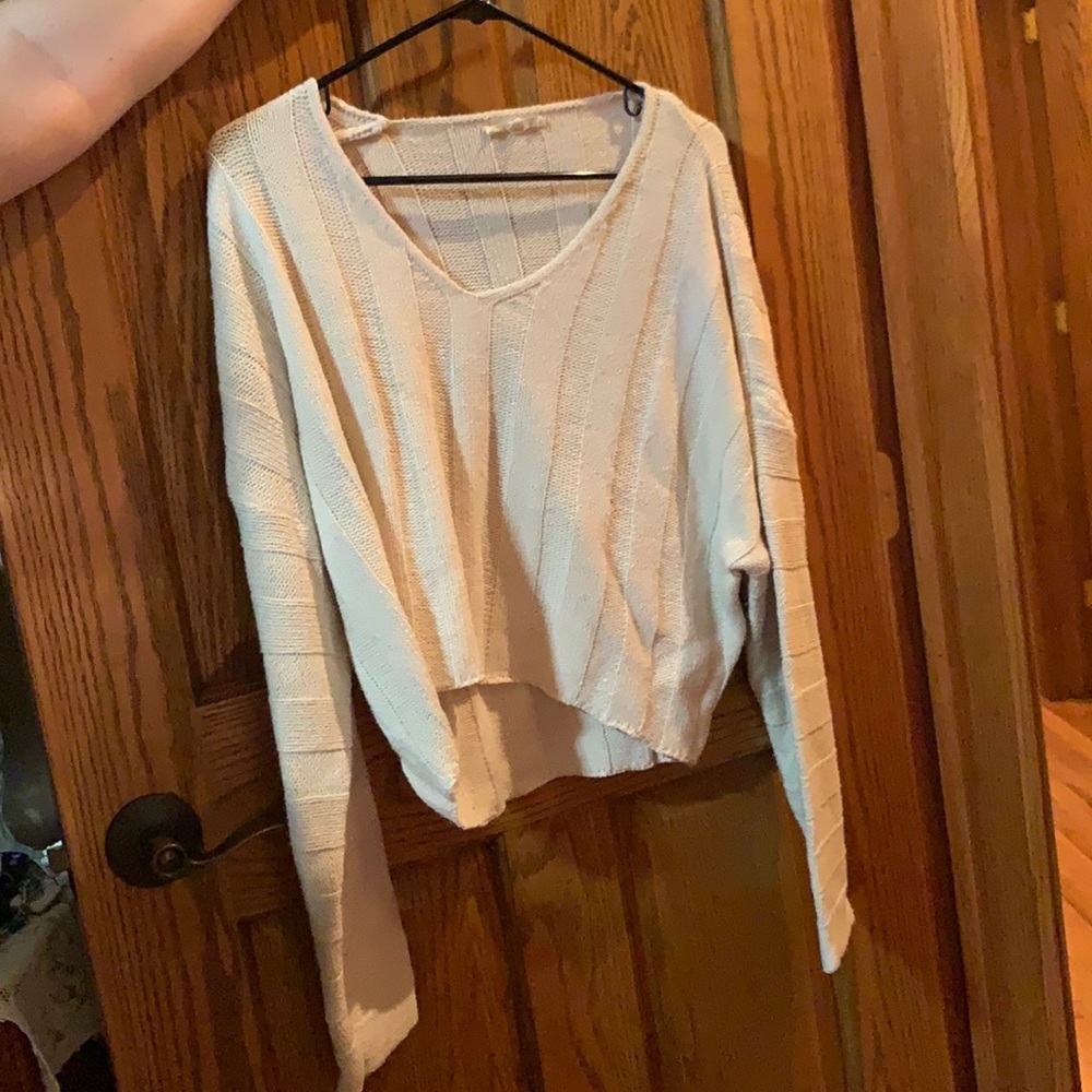 L.A hearts tan sweater